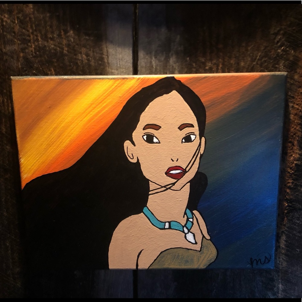 Pocahontas painting!